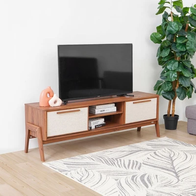 Gambar Informa Velton Rak Tv - Cokelat Walnut