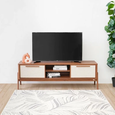 Gambar Informa Velton Rak Tv - Cokelat Walnut