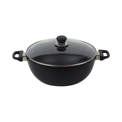 Gambar Scanpan Classic Panci Casserole Induksi Stratanium Coating 32 cm - Hitam