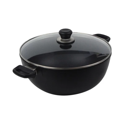 Gambar Scanpan Classic Panci Casserole Induksi Stratanium Coating 32 cm - Hitam