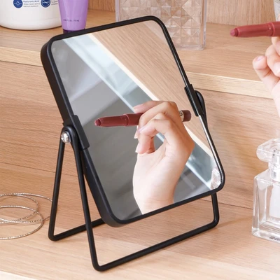 Gambar Informa Cermin Meja Rias 2x Magnifying Besi 15x7.8x20.5 cm - Hitam