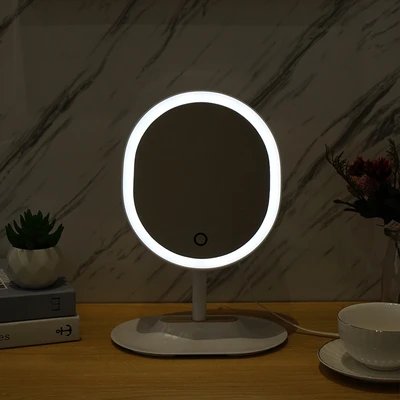 Gambar Informa Cermin Meja Rias LED 5x Magnifying Besi 21x14x30.7 cm - Putih