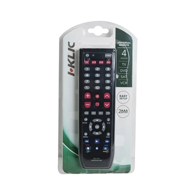 Gambar I-Klic Remote TV Universal 312X - Hitam
