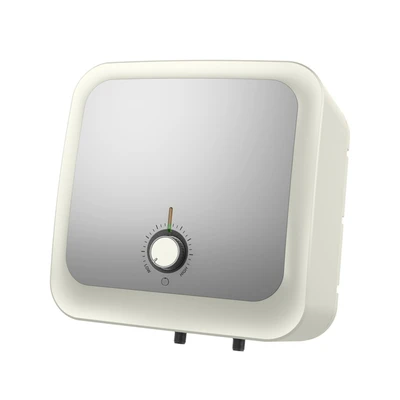Gambar Kels Genova Water Heater Listrik 10 Liter - Abu-Abu/Putih