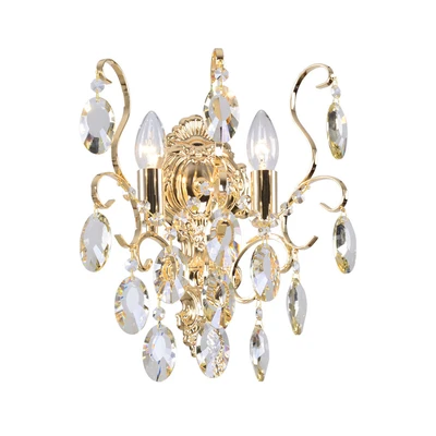 Gambar Eglare Blossom Lampu Dinding - Gold