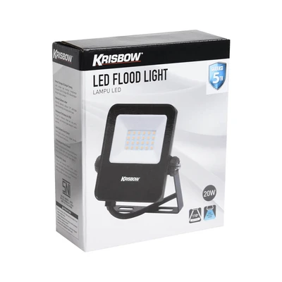 Gambar Krisbow Lampu Sorot Led Omega 20w 6500k - Cool Daylight