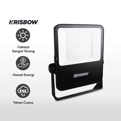 Gambar Krisbow Lampu Sorot Omega Lensa 100w 6500k - Cool Daylight