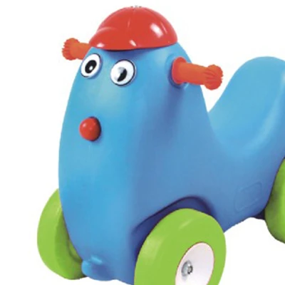 Gambar Little Giggles Ride On Chick Cart - Biru