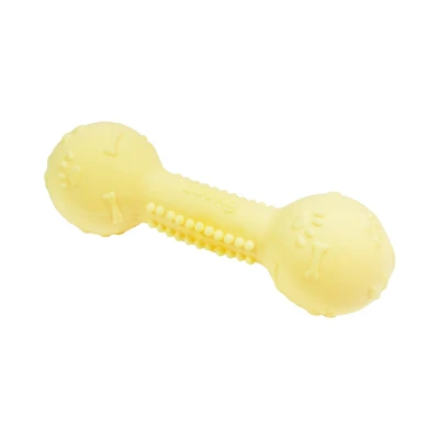 Gambar Paws N Tail Mainan Anjing Tpr Foam Bone - Kuning
