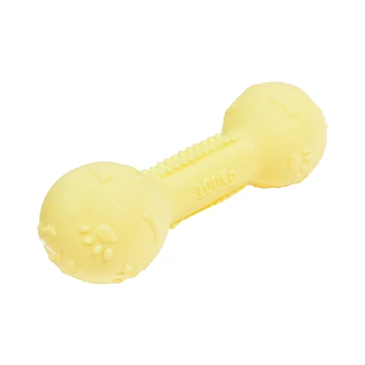 Gambar Paws N Tail Mainan Anjing Tpr Foam Bone - Kuning
