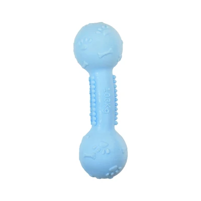 Gambar Paws N Tail Mainan Anjing Tpr Foam Bone - Biru