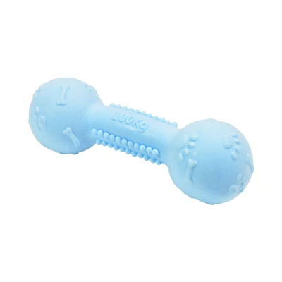 Gambar Paws N Tail Mainan Anjing Tpr Foam Bone - Biru