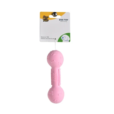 Gambar Paws N Tail Mainan Anjing Tpr Foam Bone - Pink