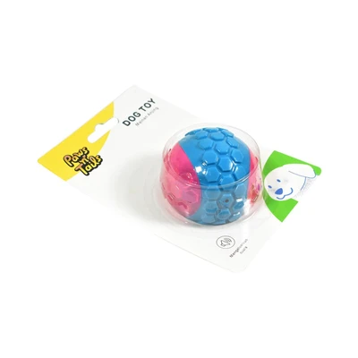 Gambar Paws N Tail Mainan Anjing Bola Led Dengan Suara - Biru/Ungu