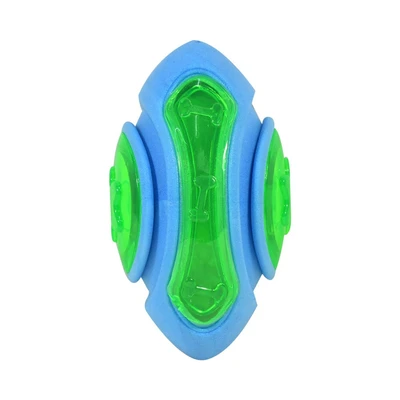 Gambar Paws N Tail Mainan Anjing Floated Ball Led Spaceship