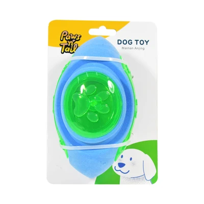 Gambar Paws N Tail Mainan Anjing Floated Ball Led Spaceship