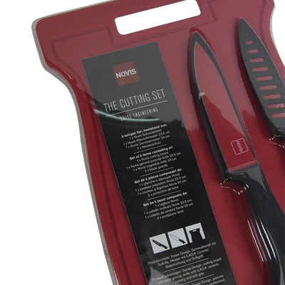 Gambar Novis Pisau & Talenan Set 3 pcs