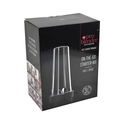 Gambar Novis Botol Jus Pro-Blender 600 ml Set 3 pcs - Hitam