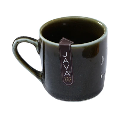 Gambar Kopin Porcelain Cangkir & Saucer Porcelain Java RCTV 80 ml - Hitam