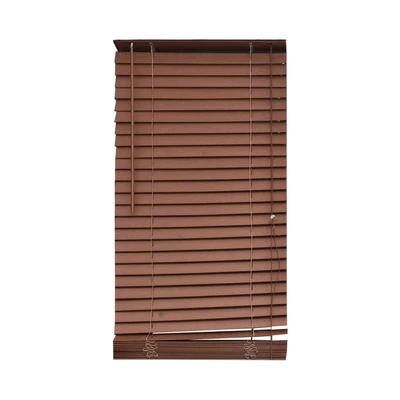 Gambar Forhom 60x180 Cm Venetian Blinds Fauxwood - Cokelat