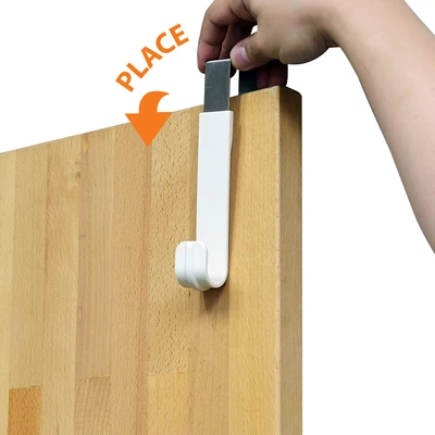 Gambar Tactix Gantungan Pakaian Pintu Dan Lemari Set 2 pcs - Putih