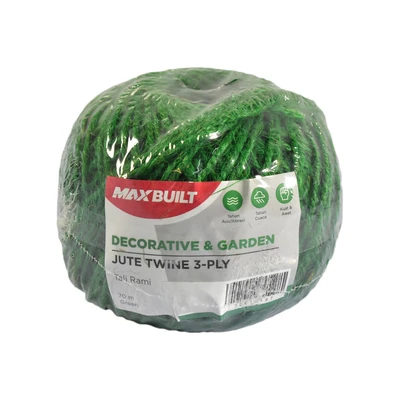 Gambar Maxbuilt Tali Rami 3 Lapis 70 mtr - Hijau Natural
