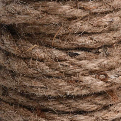 Gambar Maxbuilt Tali Rami Twist 15 mtr - Cokelat Natural