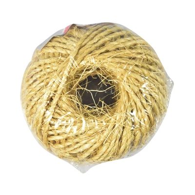 Gambar Maxbuilt Tali Sisal 2 Lapis 35 mtr - Cokelat Natural