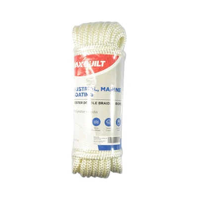 Gambar Maxbuilt Tali Polyester Double Braided 15 mtr - Putih