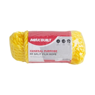 Gambar Maxbuilt Tali Tambang Plastik 15 mtr - Kuning