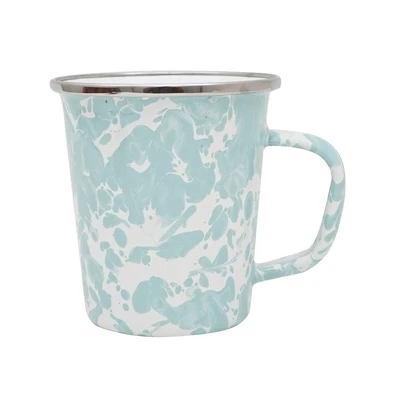 Gambar Pendopo Mug Latte Doreng Seaglass - Biru