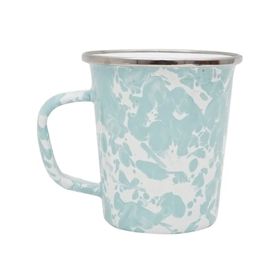 Gambar Pendopo Mug Latte Doreng Seaglass - Biru