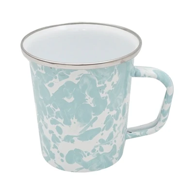 Gambar Pendopo Mug Latte Doreng Seaglass - Biru