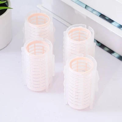 Gambar Ataru Roll Rambut Ukuran M Set 4 pcs - Pink