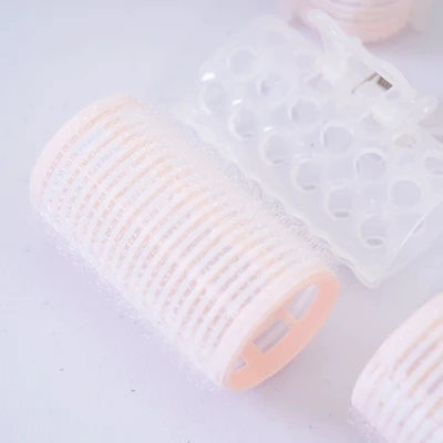 Gambar Ataru Roll Rambut Ukuran M Set 4 pcs - Pink