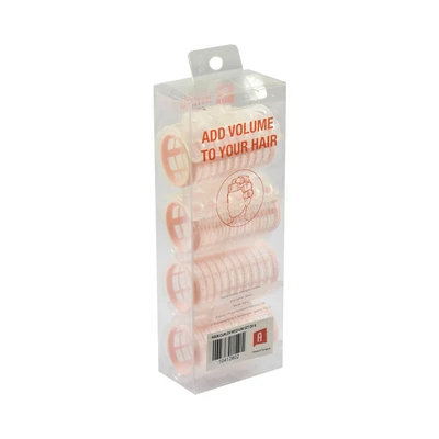 Gambar Ataru Roll Rambut Ukuran M Set 4 pcs - Pink