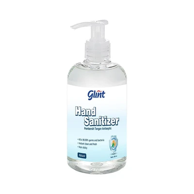 Gambar Glint 500 Ml 70% Alkohol Hand Sanitizer Natural