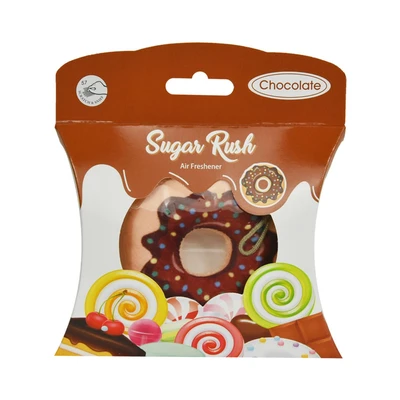 Gambar Flamingo Sugar Rush Donut Choco Pengharum Mobil