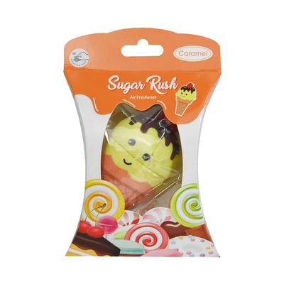 Gambar Flamingo Caramel Sugar Rush Ice Cone Pengharum Mobil