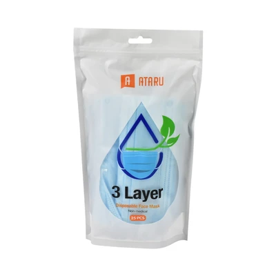 Gambar Ataru Masker 3 Lapis Non Medis Set 25 pcs