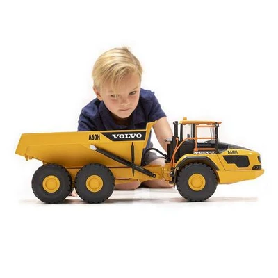 Gambar Bruder Car Volvo Dumper A60h - Kuning