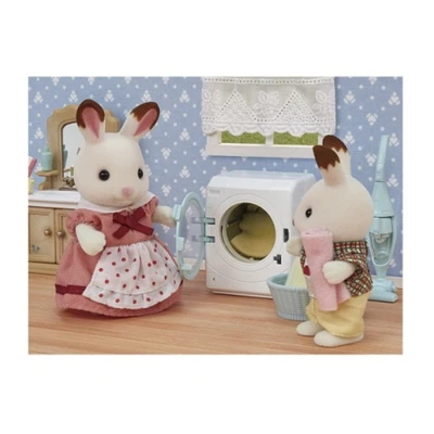Gambar Sylvanian Families Set Laundry N Vacuum Cleaner Esfu54450