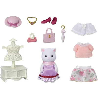 Gambar Sylvanian Families Boneka Hewan Fashion Playset Town Girl Esfe54610