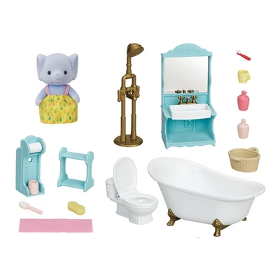 Gambar Sylvanian Families Set Bathroom Esfe53800