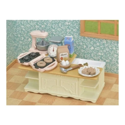 Gambar Sylvanian Families Set Kitchen Island Esfu54420
