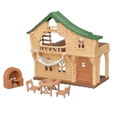 Gambar Sylvanian Families Set Lakeside Lodge Esfh54510