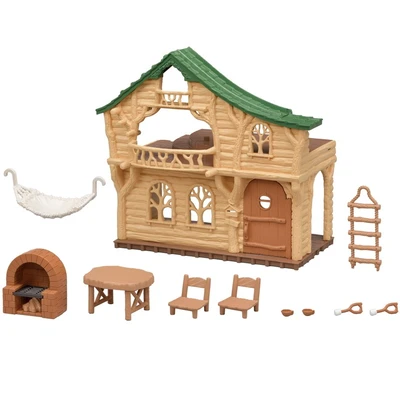 Gambar Sylvanian Families Set Lakeside Lodge Esfh54510