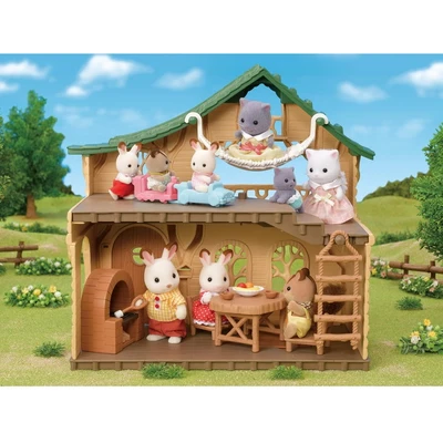 Gambar Sylvanian Families Set Lakeside Lodge Esfh54510