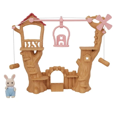 Gambar Sylvanian Families Set Baby Ropeway Park Esfj54520