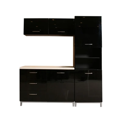 Gambar Informa Denver 2 Kitchen Set 1.8 Mtr - Hitam